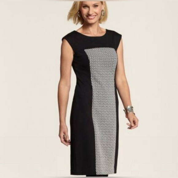 Chico's Dresses & Skirts - NWT Chico's Amelia Jacquard Panel Dress Chico's